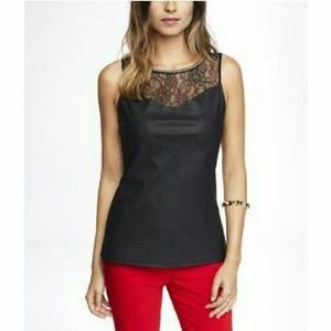 Express Lace Black dressy Top